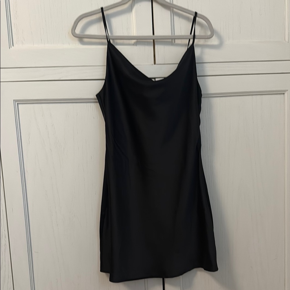 Urban Outfitters Black Slip Dress